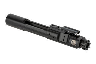 The Battle Ams Development M16 bolt carrier group features a black nitride finish